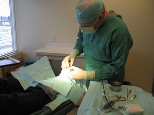 Minimal Invasive Foot Surge